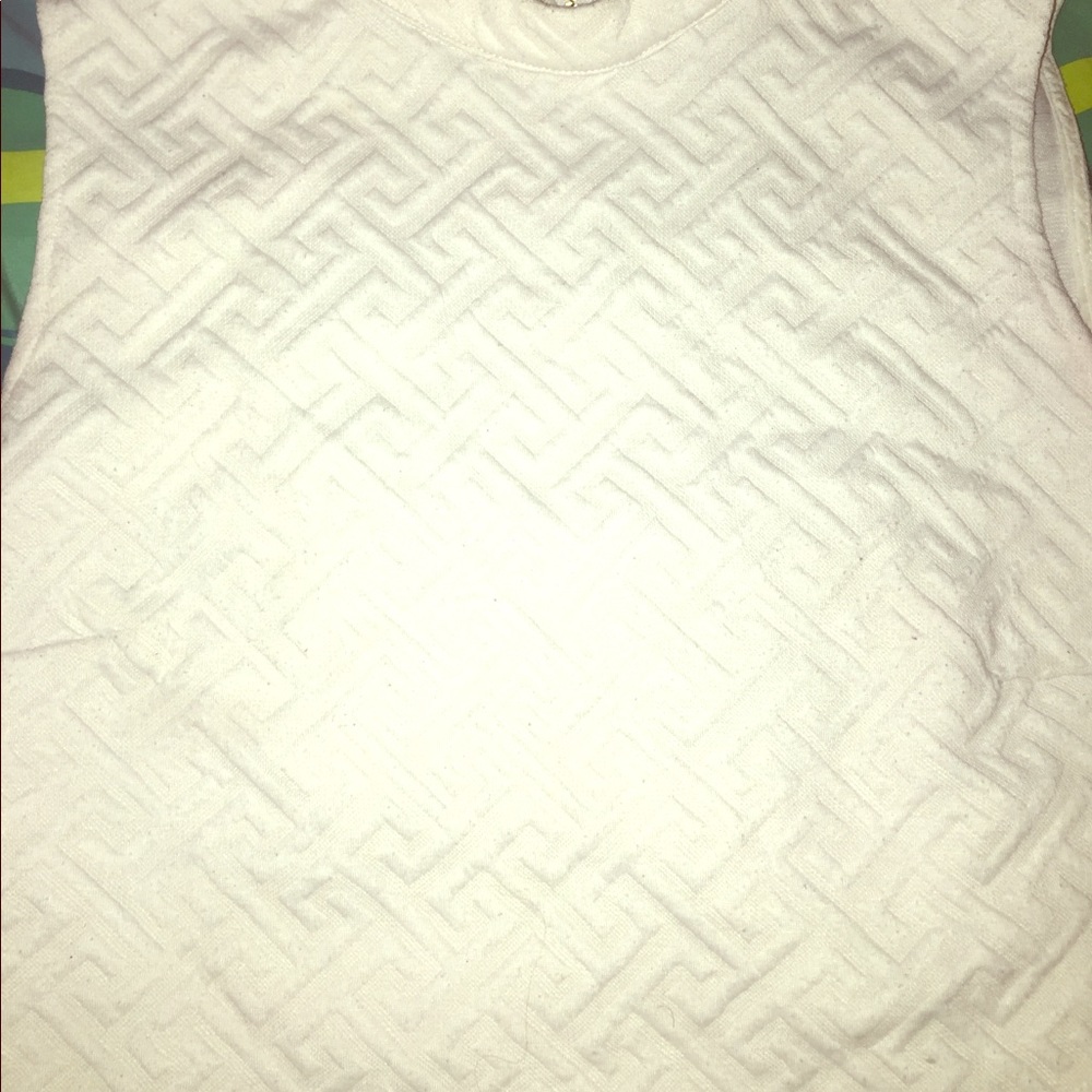 White Sweater Vest